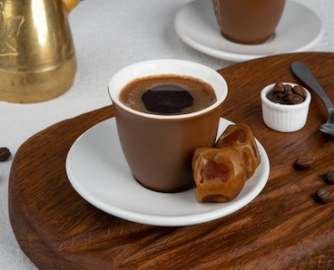 Turkish Coffee with Dates